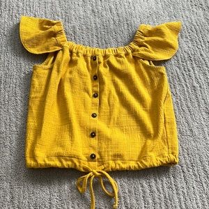 Madewell Flutter Sleeve top